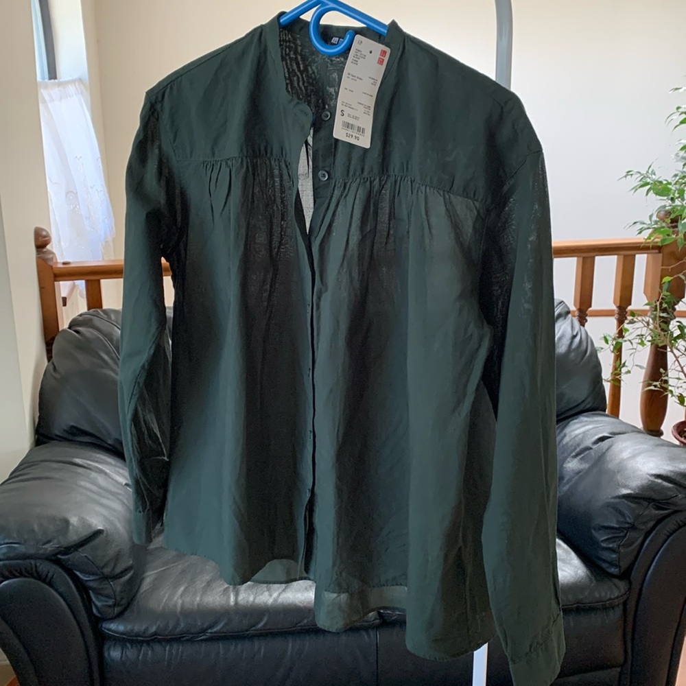 Unique Women Long Sleeve Shirt, Size S